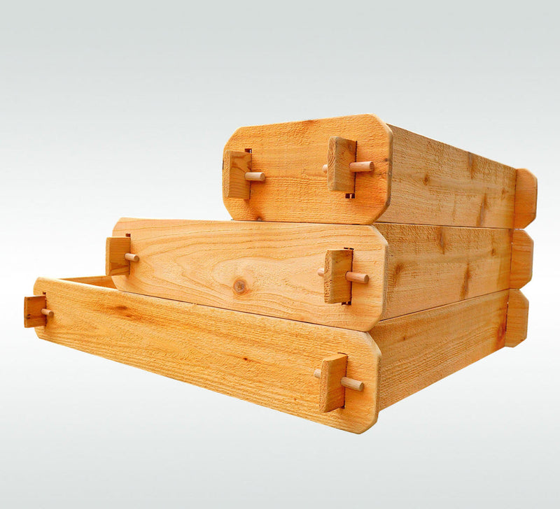 Load image into Gallery viewer, Timberlane Gardens Raised Garden Bed Kit 3 Tiered (1x3 2x3 3x3) Select Cedar Elevated Planter
