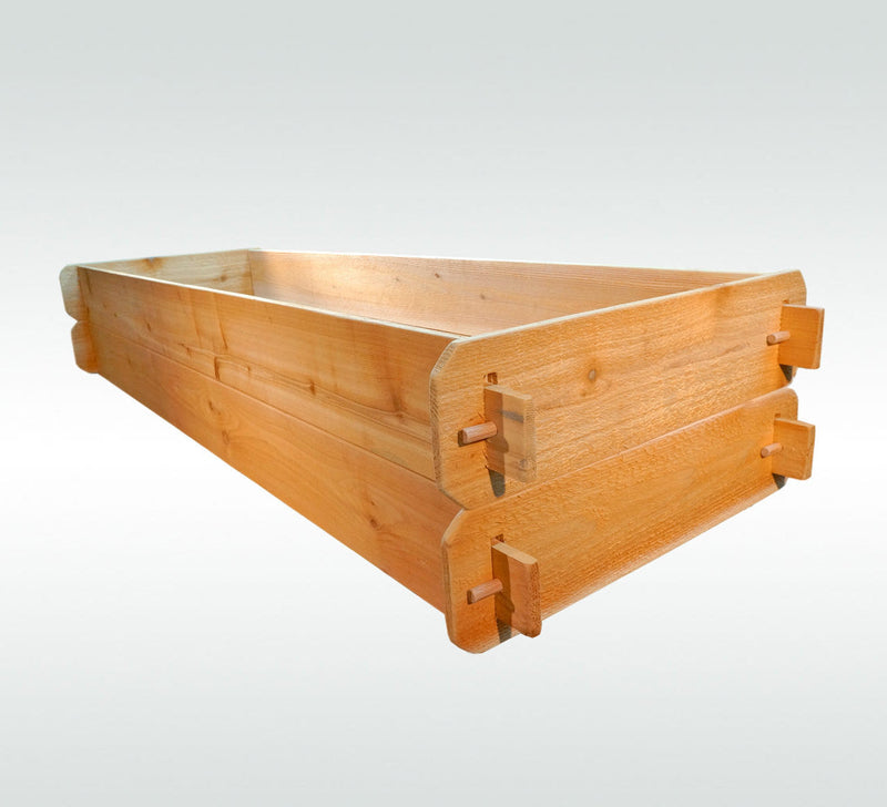Load image into Gallery viewer, Timberlane Gardens Raised Garden Bed Kit Double Deep (Two 2x6) Select Cedar
