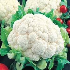 Heirloom Organic Snowball X Cauliflower seeds package, GrowTime Garden Supply