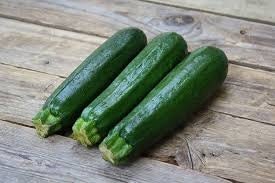 Organic Heirloom Dark Green Zucchini seeds package, GrowTime Garden Supply