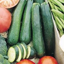 Load image into Gallery viewer, Organic Heirloom Dark Green Zucchini Seeds
