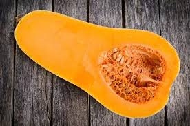 Heirloom Organic Butterbush Winter Squash seeds package, GrowTime Garden Supply