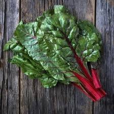 Organic Heirloom Ruby Red Swiss Chard Seeds, additional product view 2