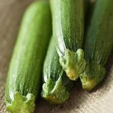 Organic Heirloom Fordhook Zucchini seeds package, GrowTime Garden Supply