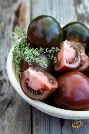 Load image into Gallery viewer, Heirloom Organic Black Krim Tomato Seeds
