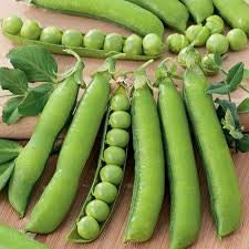Heirloom Organic Thomas Laxton Garden Pea seeds package, GrowTime Garden Supply