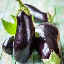 Heirloom Organic Black Beauty Eggplant seeds package, GrowTime Garden Supply