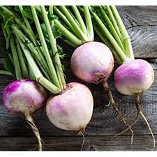 Load image into Gallery viewer, heirloom Organic Purple Top Turnip Seeds
