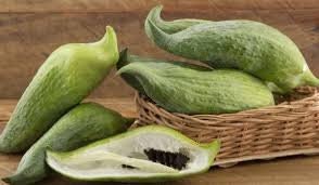 Load image into Gallery viewer, Rare Organic Heirloom Caigua Seeds (Aka Slipper Gourd, Achocha,  Cyclanthera pedata, stuffing cucumber)
