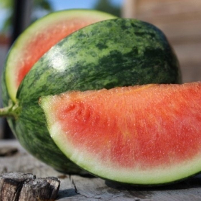 Load image into Gallery viewer, Heirloom Organic Wilson's Sweet Watermelon Seeds

