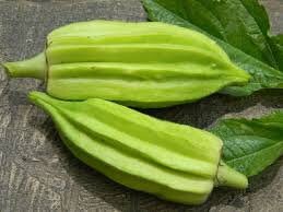 Load image into Gallery viewer, Heirloom Organic Star Of David Okra Seeds (AKA Israeli Okra, Old Fashioned Okra)
