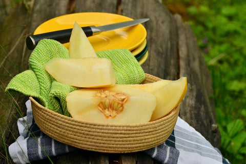 Rare Heirloom Organic Sharlyn Melon Seeds (Aka Pineapple Melon, Ananas Melon, Ananas D'Amerique a Chair Verte), additional product view 2