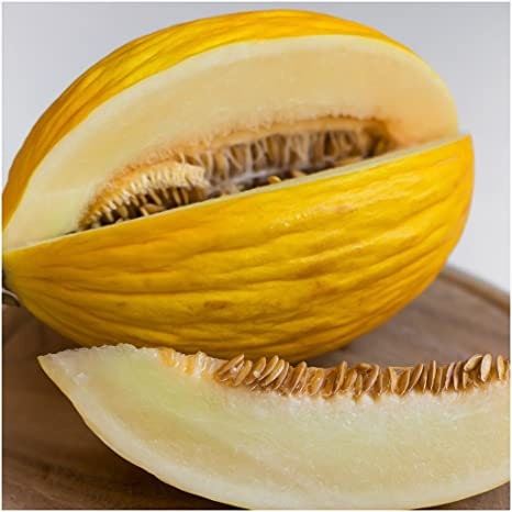 Load image into Gallery viewer, RARE Heirloom Organic Canary Melon Seeds
