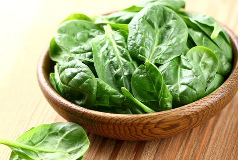 Heirloom Organic Whale Spinach seeds package, GrowTime Garden Supply