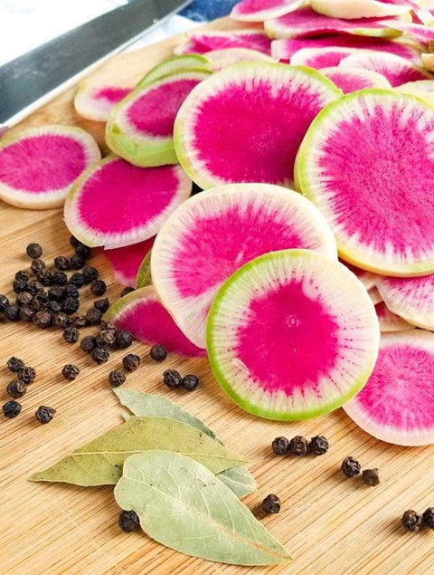Asian Heirloom Organic Watermelon Radish Seeds, additional product view 2