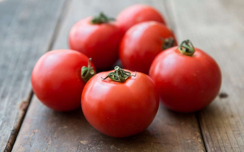 Organic Early Girl pelleted tomato seeds package, GrowTime Garden Supply