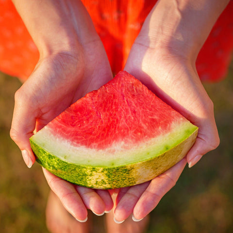 Organic Kleckleys Sweet Watermelon seeds package, GrowTime Garden Supply