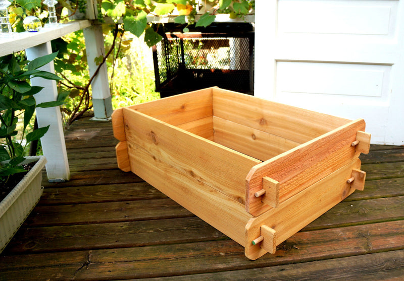 Load image into Gallery viewer, Timberlane Gardens Raised Garden Bed Kit Double Deep (Two 2x3) Select Cedar
