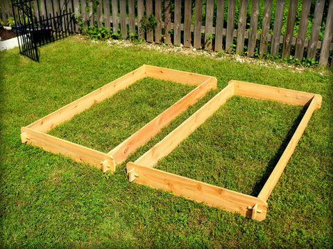 Timberlane Gardens Raised Garden Bed Kit Set (Two 3x6) Select Cedar, additional product view 2