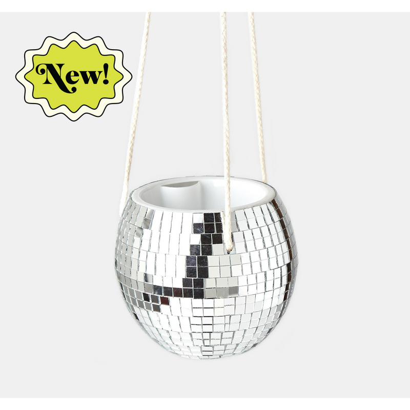 Load image into Gallery viewer, Disco Ball Hanging Planters
