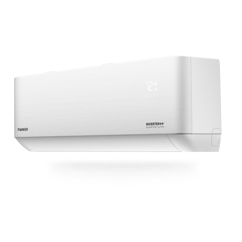 Load image into Gallery viewer, Pioneer® Quantum Ultra™ 9,000 BTU 23 SEER2 230V High-Wall Ductless Energy-Star Mini-Split Air Conditioner Inverter Heat Pump Full Set
