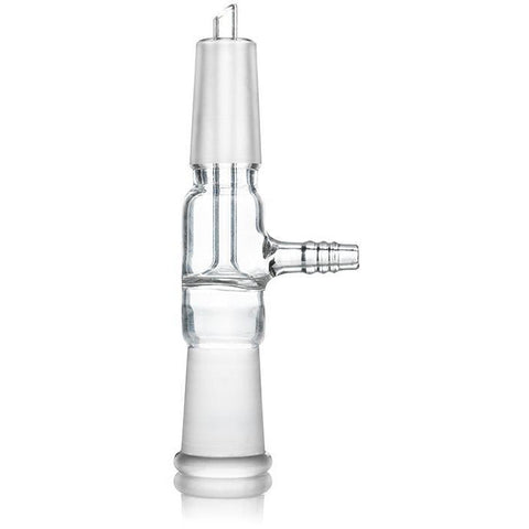 Straight inlet adapter with hose barb