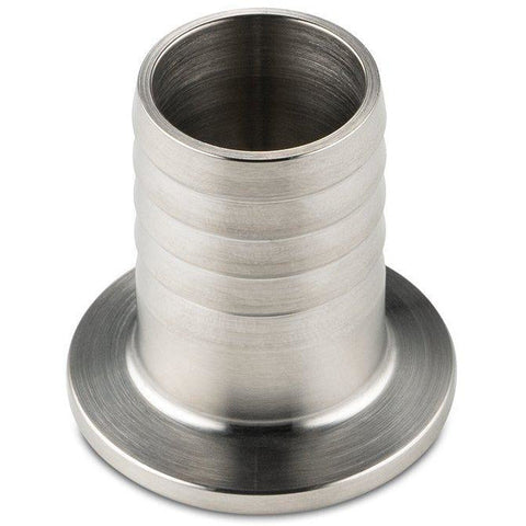 KF-25 by 1 inch stainless steel hose barb