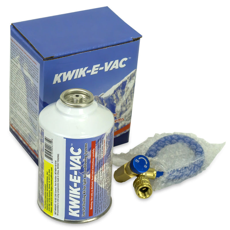 Load image into Gallery viewer, KWIK-E-VAC Line Set Flushing Kit Installation Simplifier for Mini Split Air Conditioning Systems

