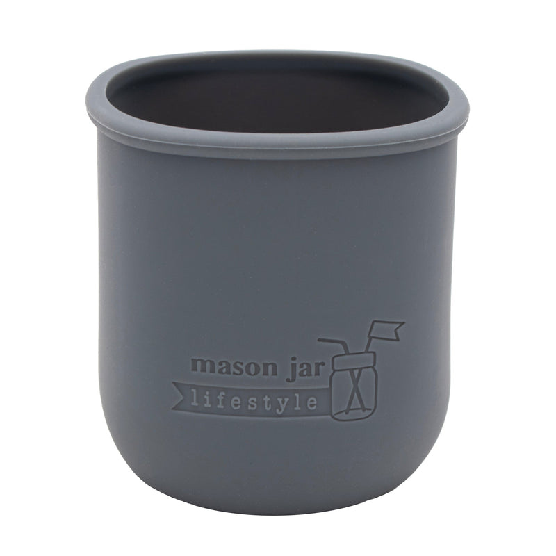 Load image into Gallery viewer, Silicone Sleeve for Regular Mouth Pint 16oz Mason Jars
