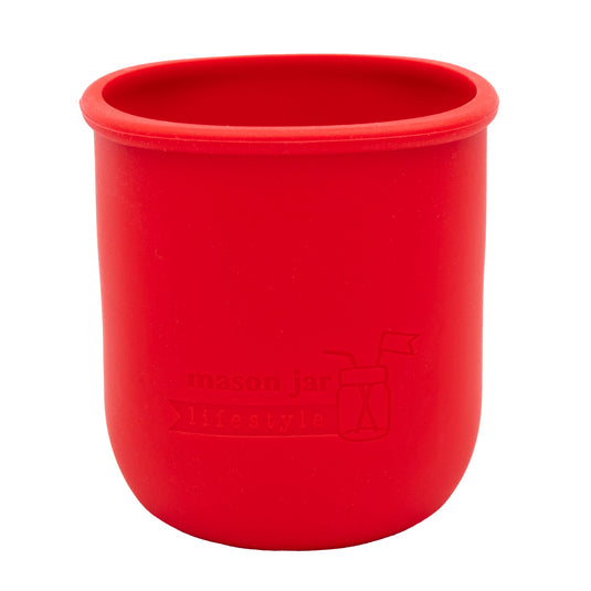 Silicone Sleeve for Regular Mouth Pint 16oz Mason Jars