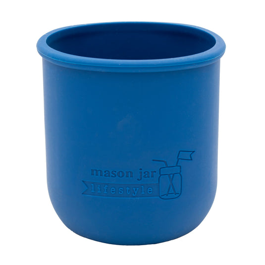 Silicone Sleeve for Regular Mouth Pint 16oz Mason Jars