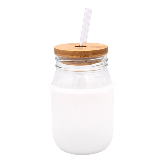 Silicone Sleeve for Regular Mouth Pint 16oz Mason Jars