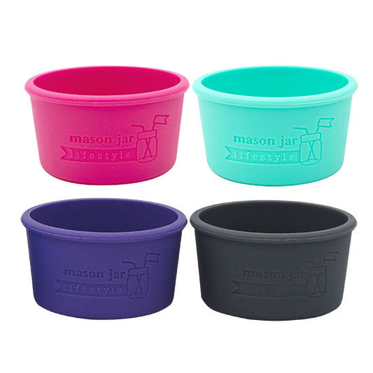 Silicone Sleeve for 4oz Mason Jars