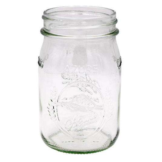 Azure Standard 16oz Regular Mouth Pint Mason Jar