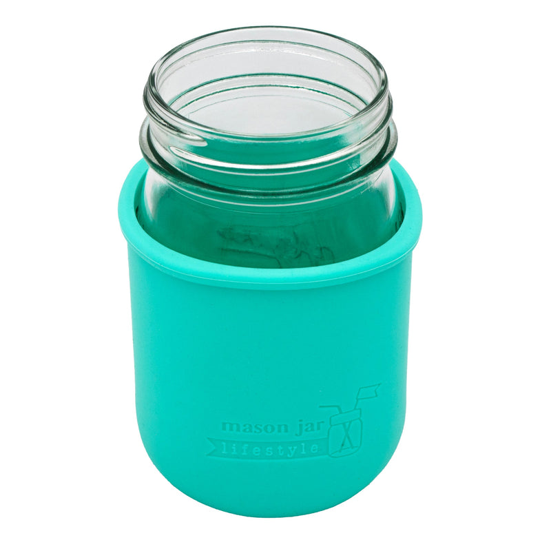 Load image into Gallery viewer, Azure Standard 16oz Regular Mouth Pint Mason Jar
