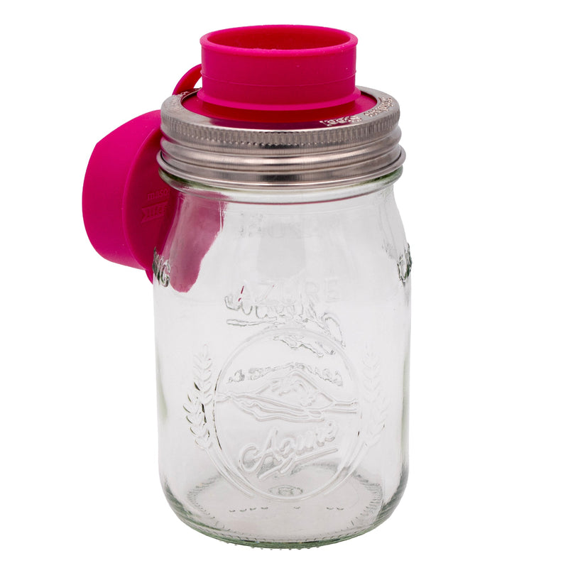 Load image into Gallery viewer, Azure Standard 16oz Regular Mouth Pint Mason Jar
