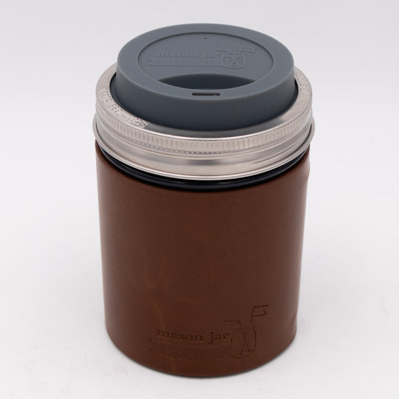 Load image into Gallery viewer, Azure Standard 16oz Wide Mouth Pint Mason Jar
