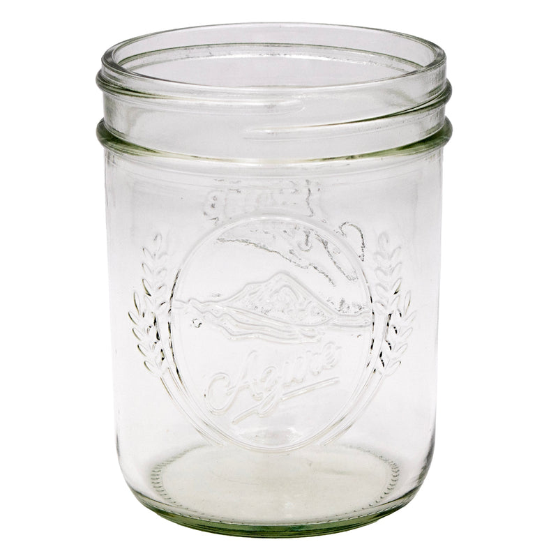 Load image into Gallery viewer, Azure Standard 16oz Wide Mouth Pint Mason Jar
