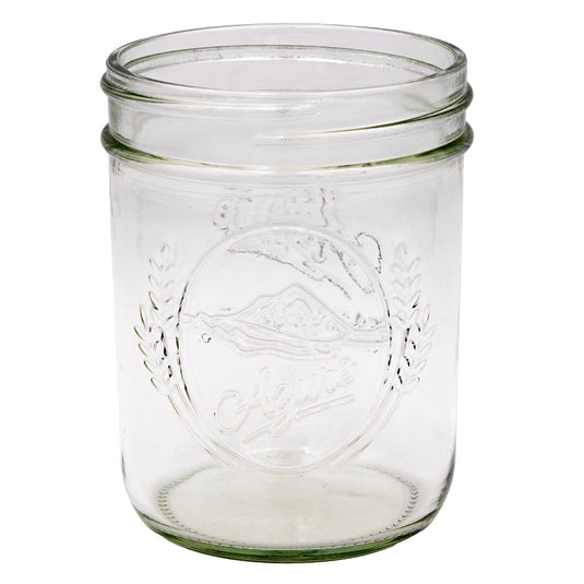 Azure Standard 16oz Wide Mouth Pint Mason Jar
