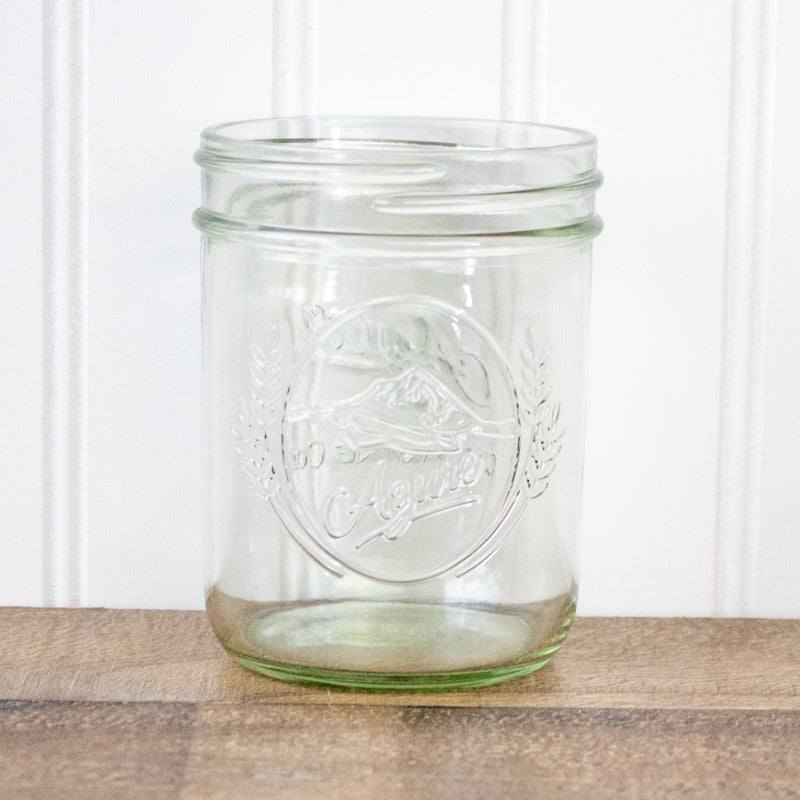 Load image into Gallery viewer, Azure Standard 16oz Wide Mouth Pint Mason Jar
