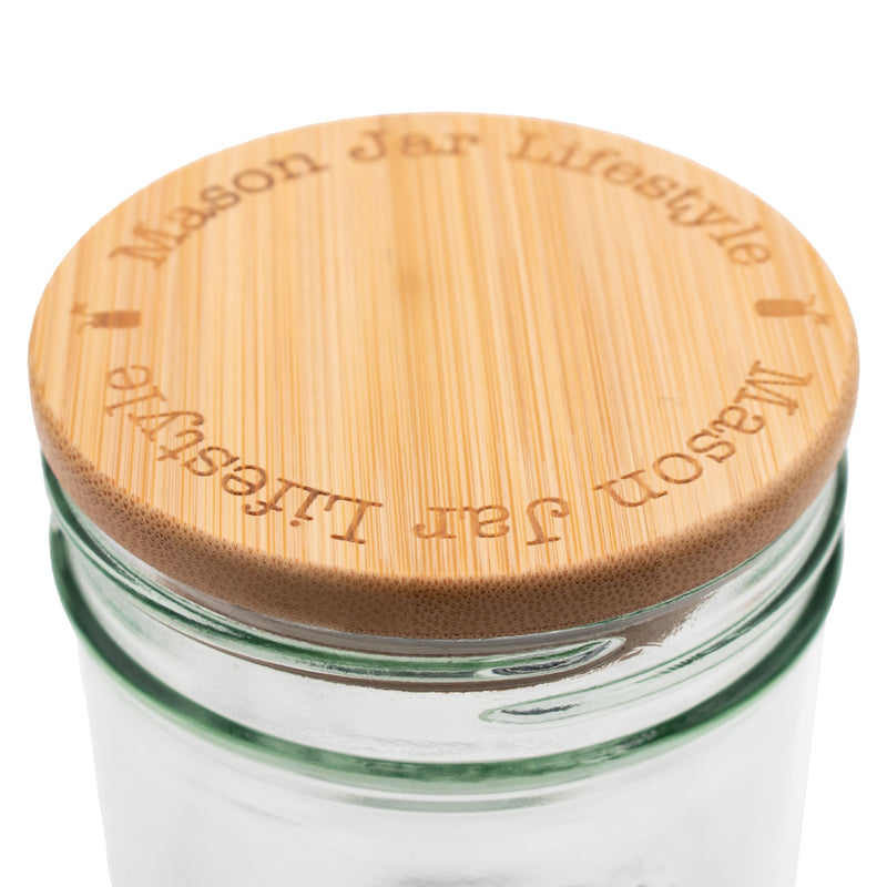 Load image into Gallery viewer, Bamboo Storage Stopper Lids for Mason Jars

