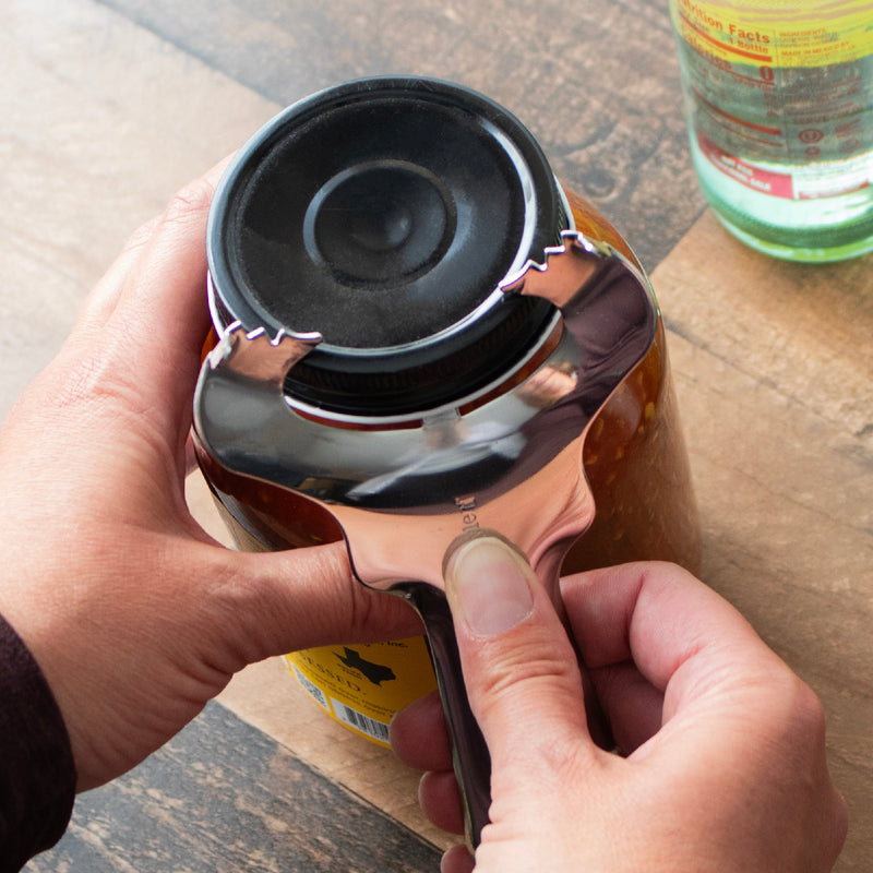 Load image into Gallery viewer, Mason Jar Dent-Free Lid Opener - Stainless Steel
