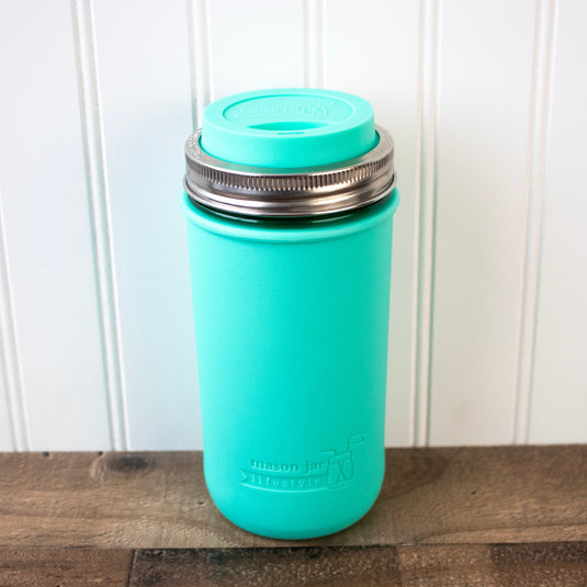 Silicone Sleeve for Pint & a Half 24oz Ball Mason Jars