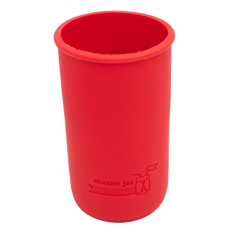 Load image into Gallery viewer, Silicone Sleeve for Pint &amp; a Half 24oz Ball Mason Jars
