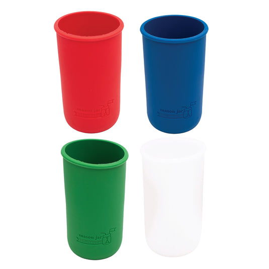 Silicone Sleeve for Pint & a Half 24oz Ball Mason Jars