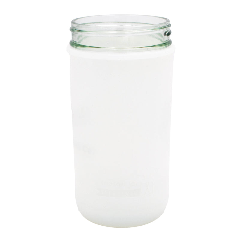 Load image into Gallery viewer, Silicone Sleeve for Pint &amp; a Half 24oz Ball Mason Jars
