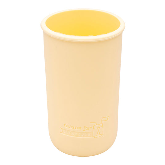 Silicone Sleeve for Pint & Half 24oz Mason Jars, shown in use, view 32