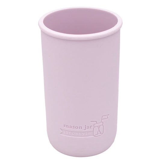 Silicone Sleeve for Pint & Half 24oz Mason Jars, shown in use, view 33