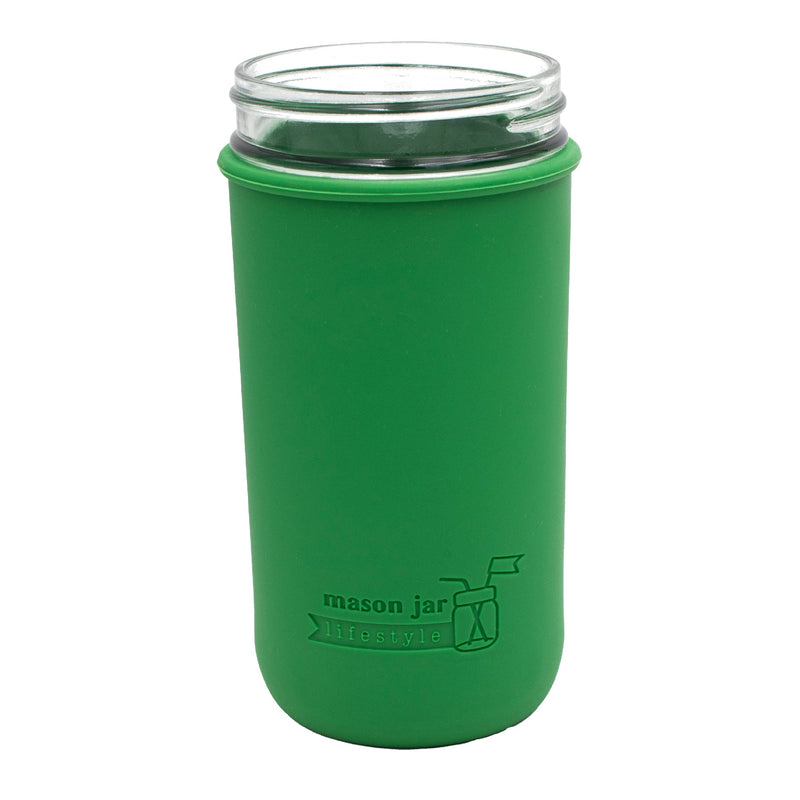 Load image into Gallery viewer, Silicone Sleeve for Pint &amp; a Half 24oz Ball Mason Jars
