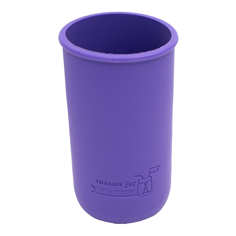 Load image into Gallery viewer, Silicone Sleeve for Pint &amp; Half 24oz Mason Jars
